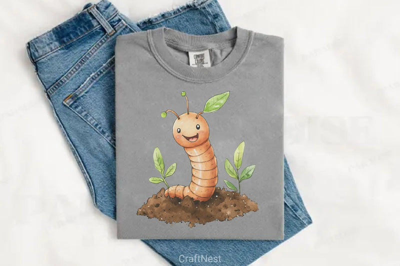 Cute Spring Garden Clipart Bundle - CraftNest - Digital Crafting and Art