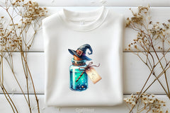 Halloween Potion Bottles Clipart Bundle - CraftNest - Digital Crafting and Art