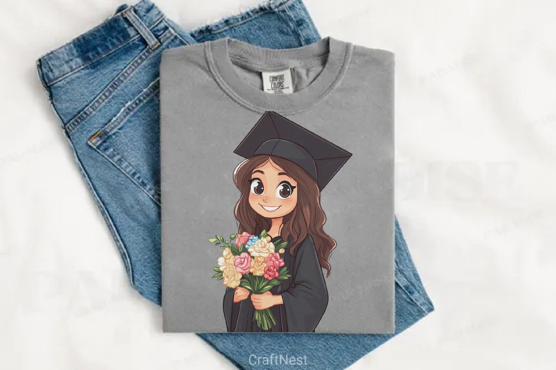 Graduation Girl Clipart Bundle - CraftNest - Digital Crafting and Art
