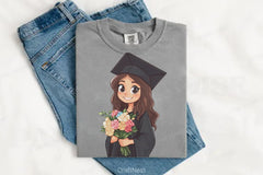 Graduation Girl Clipart Bundle - CraftNest - Digital Crafting and Art