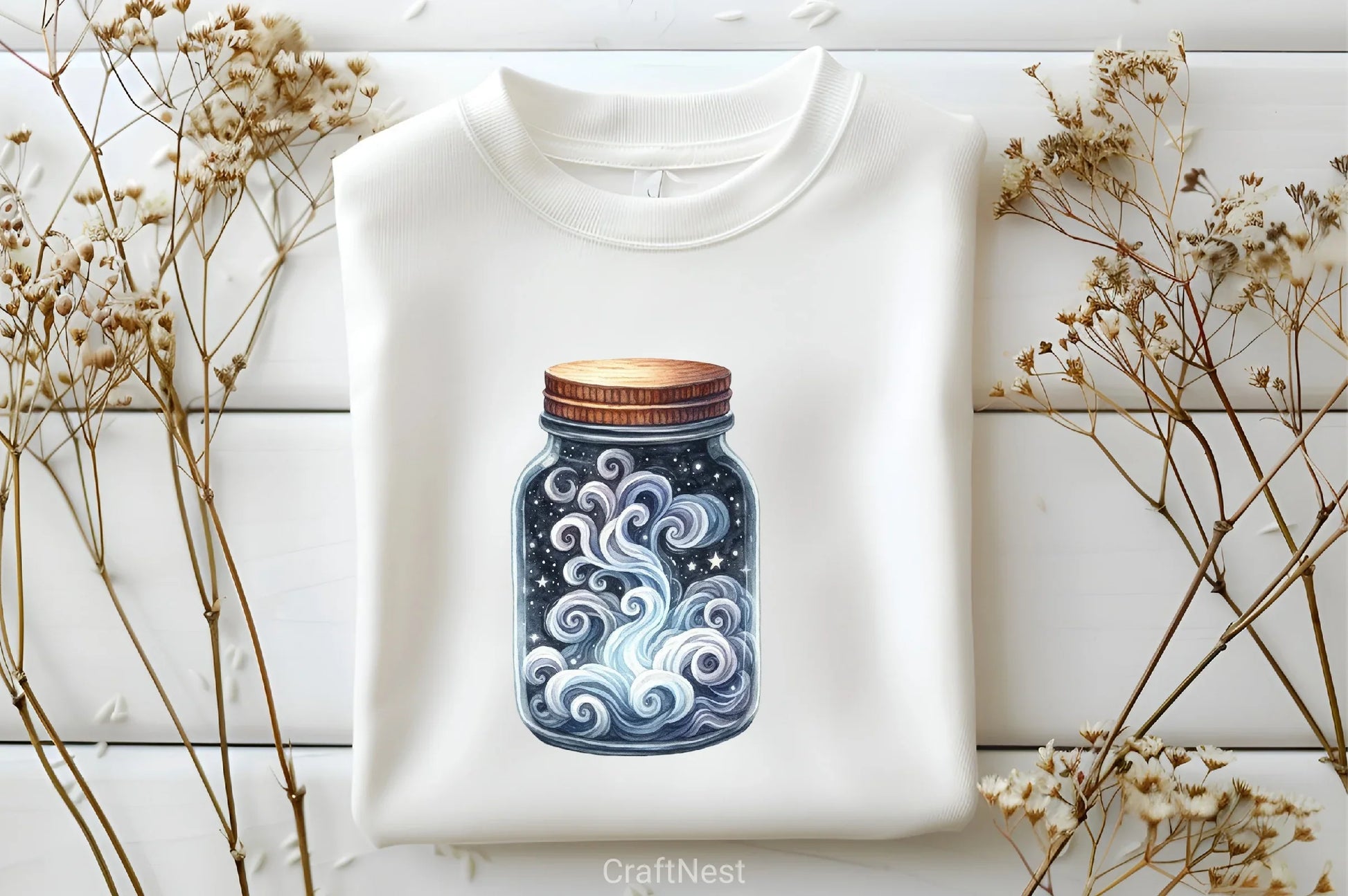 Cute Halloween Mason Jar Clipart Bundle - CraftNest - Digital Crafting and Art