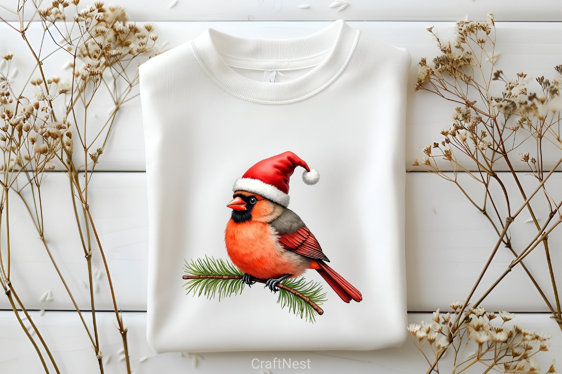 Christmas Birds Clipart Bundle - CraftNest - Digital Crafting and Art