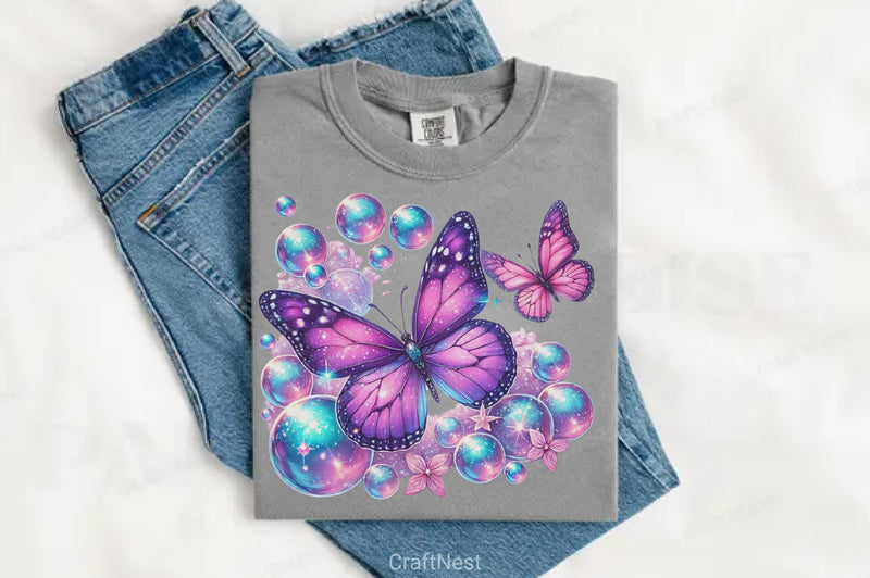 Spring Butterfly Clipart Bundle 4 - CraftNest - Digital Crafting and Art