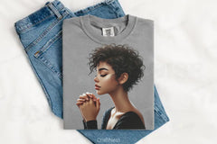 Black Girl Praying Clipart Bundle - CraftNest - Digital Crafting and Art