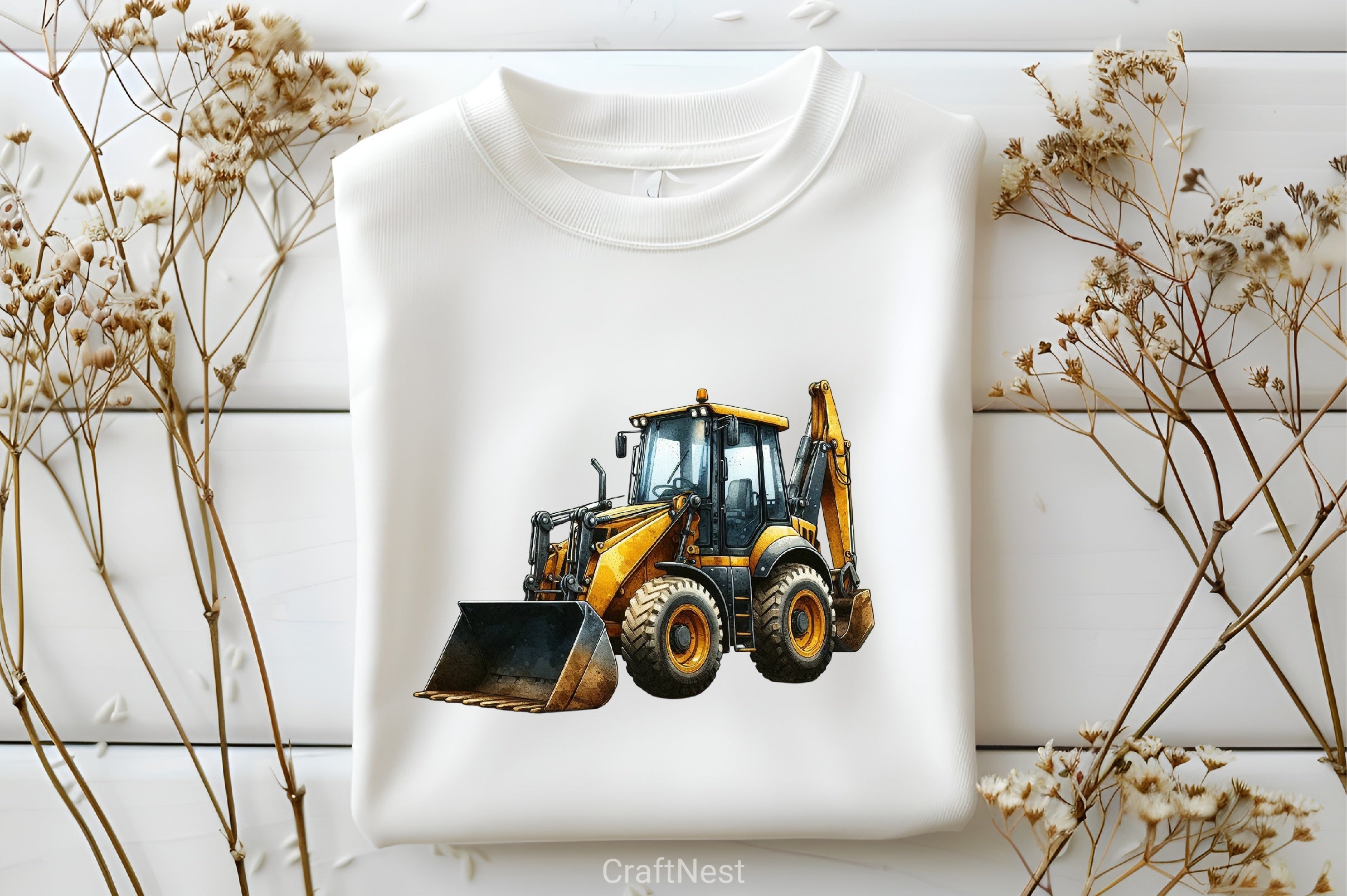 Construction Trucks Clipart Bundle - CraftNest - Digital Crafting and Art