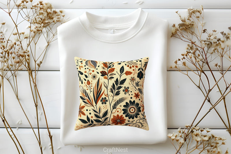 Beige & Black Autumn Clipart Bundle 1 - CraftNest - Digital Crafting and Art