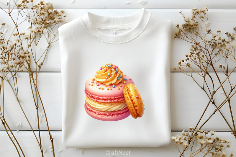 Macaron Clipart Bundle - CraftNest - Digital Crafting and Art