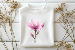 Spring Redbud Flower Clipart Bundle 4 - CraftNest - Digital Crafting and Art