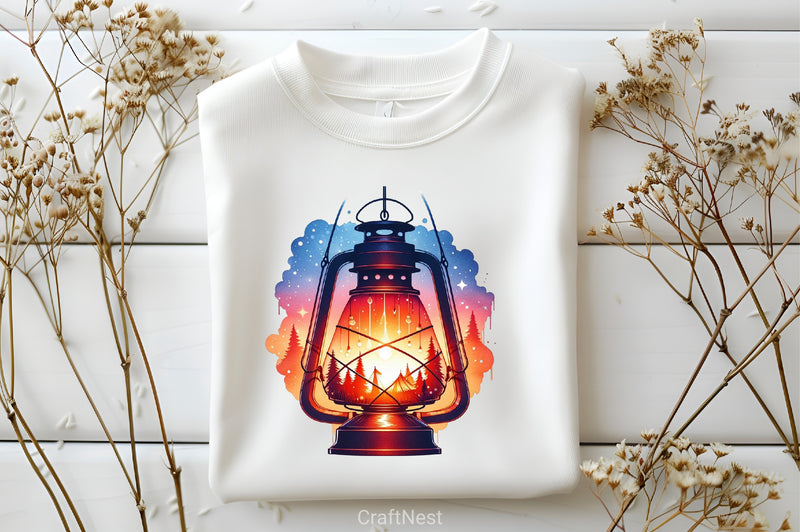 Summer Antique Camping Clipart Bundle - CraftNest - Digital Crafting and Art