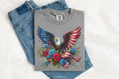 4th of July Eagle Clipart Bundle - CraftNest - Digital Crafting and Art