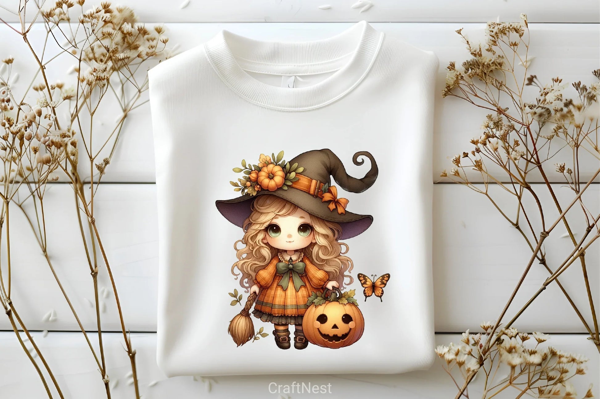 Vintage Halloween Clipart Bundle 11 - CraftNest - Digital Crafting and Art