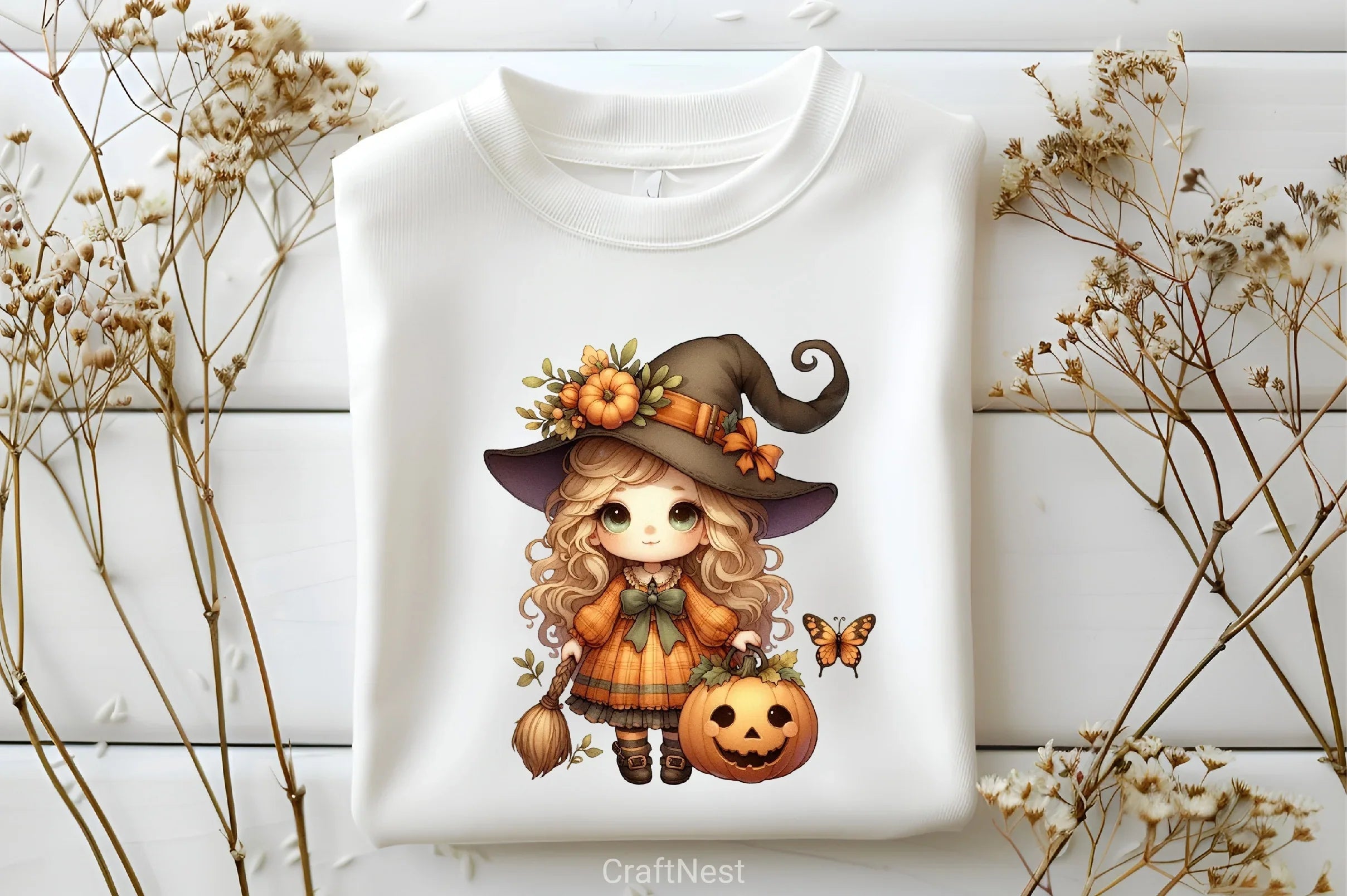 Vintage Halloween Clipart Bundle 11 - CraftNest - Digital Crafting and Art