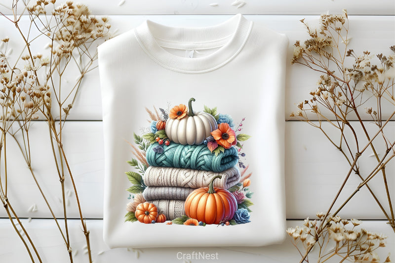 Cozy Fall Clipart Bundle - CraftNest - Digital Crafting and Art