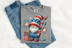 Patriotic Gnomes Clipart Bundle - CraftNest - Digital Crafting and Art