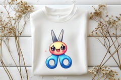 Kawaii School Clipart Bundle 3 - CraftNest - Digital Crafting and Art