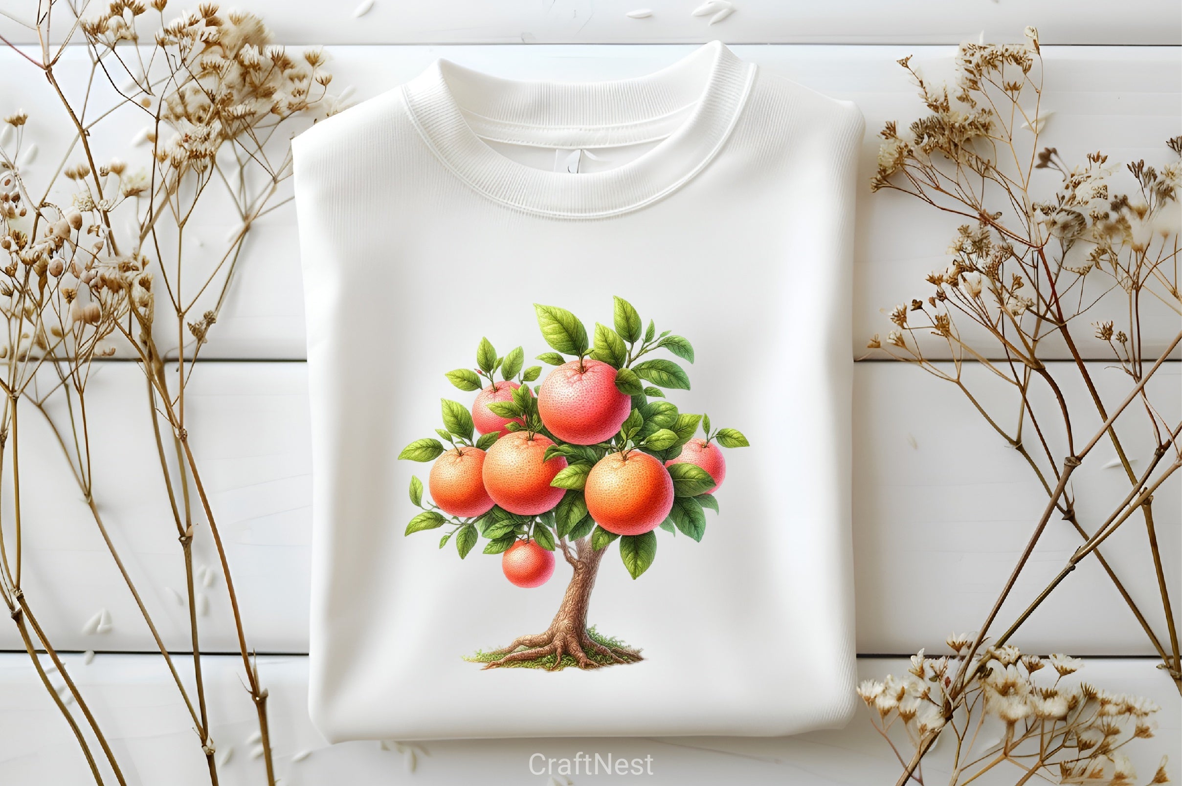 Fruit Trees Clipart Bundle - CraftNest - Digital Crafting and Art