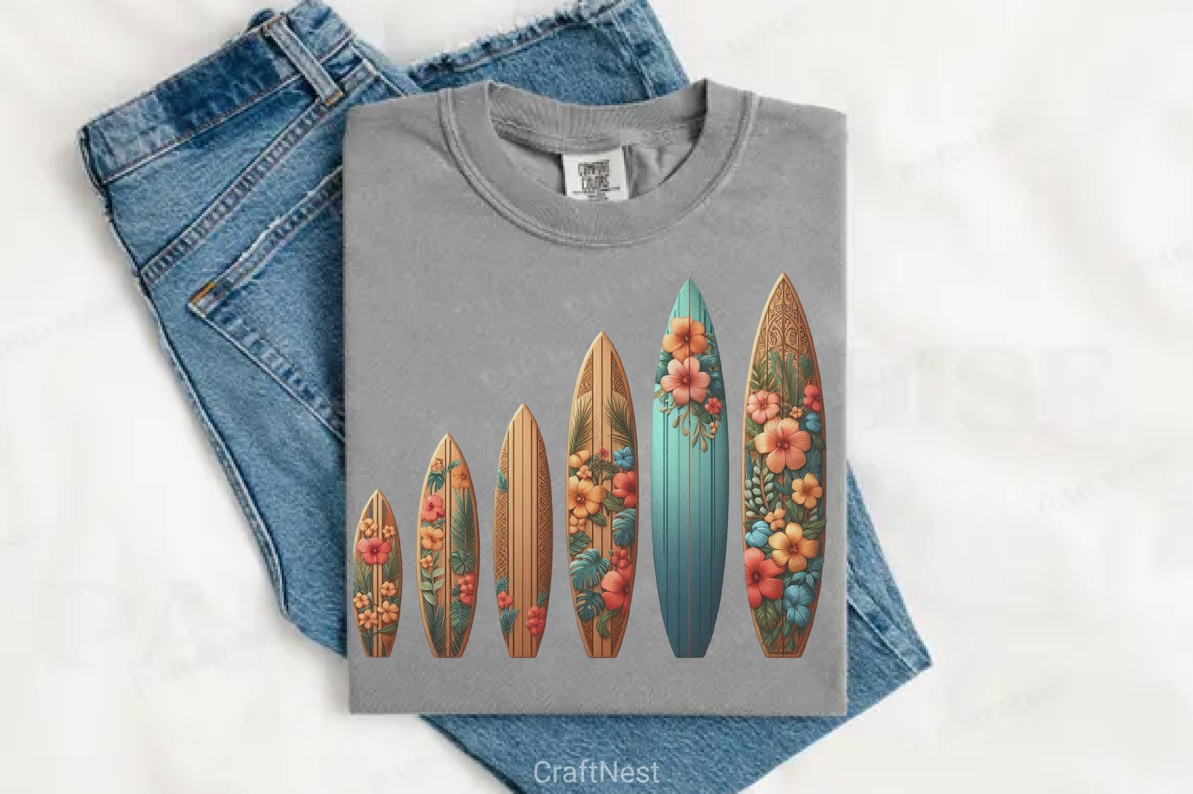 Hawaiian Summer Clipart Bundle 3 - CraftNest - Digital Crafting and Art