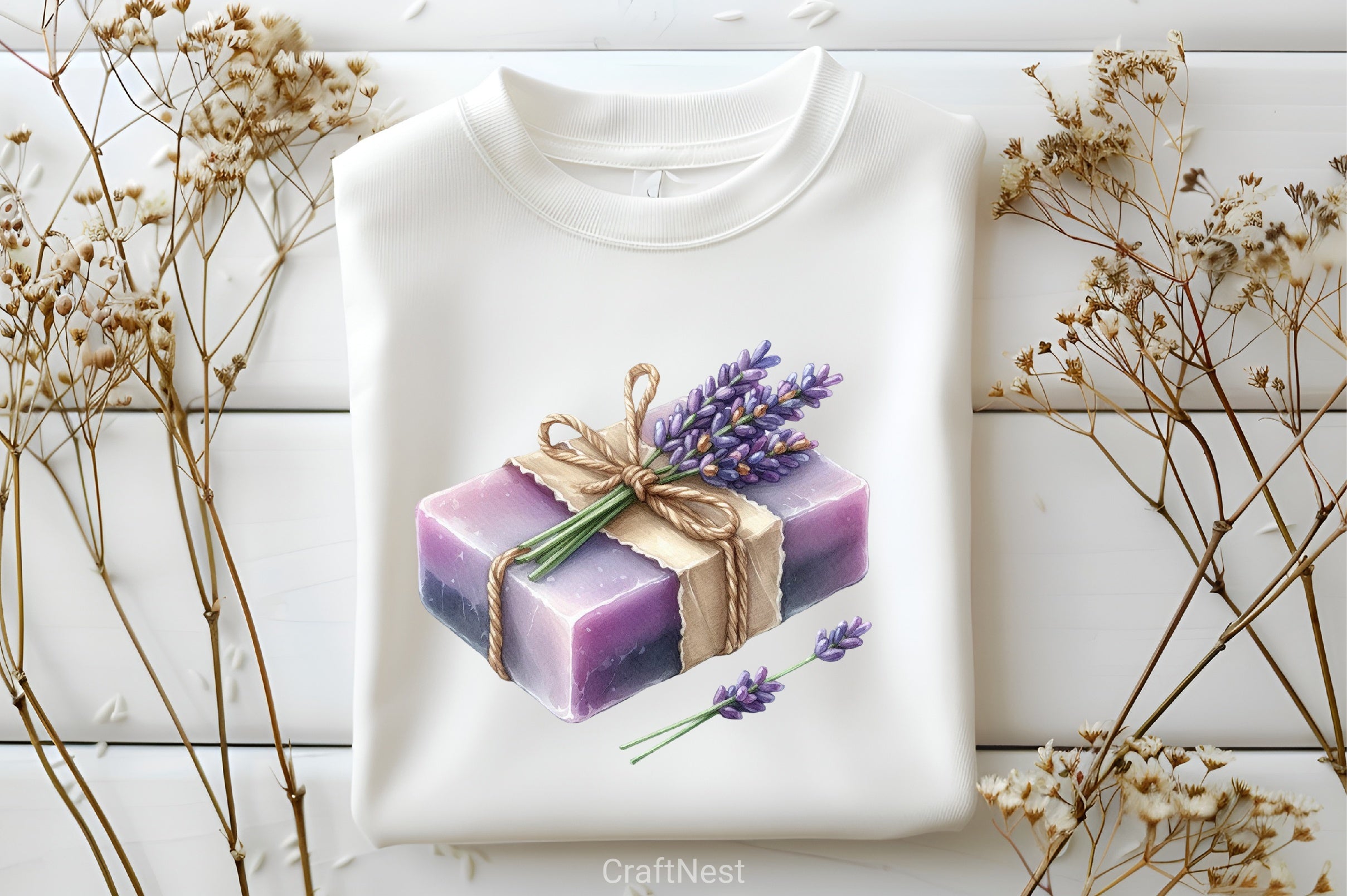 Lavender Pamper Clipart Bundle - CraftNest - Digital Crafting and Art