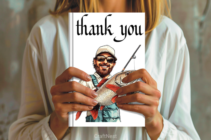 Fishing Clipart Bundle 1 - CraftNest - Digital Crafting and Art