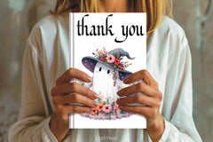 Boho Halloween Ghost Clipart Bundle - CraftNest - Digital Crafting and Art