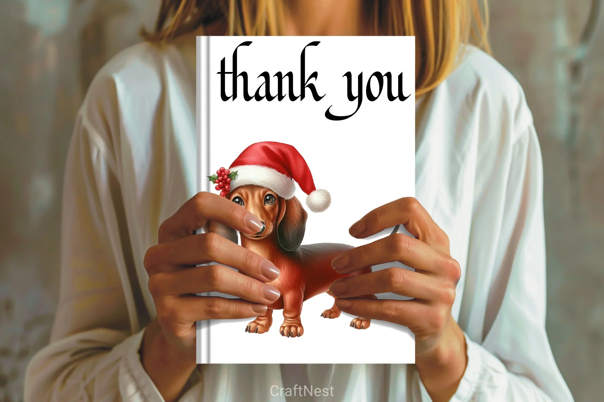 Dogs With Santa Hat Clipart Bundle - CraftNest - Digital Crafting and Art