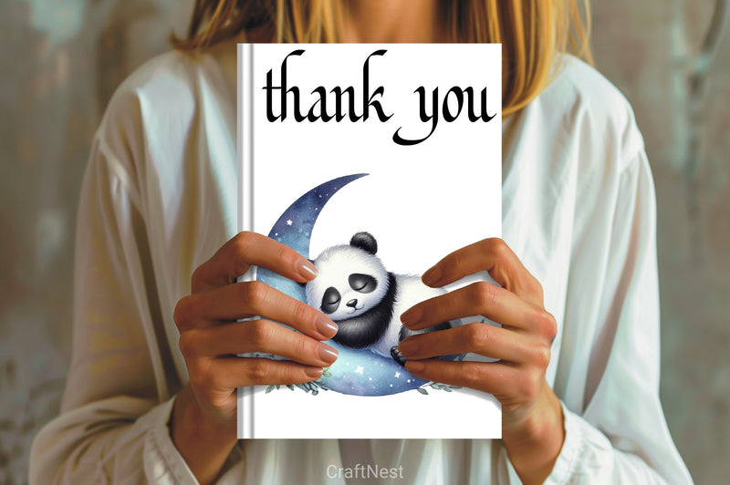 Cute Panda Clipart Bundle 4 - CraftNest - Digital Crafting and Art