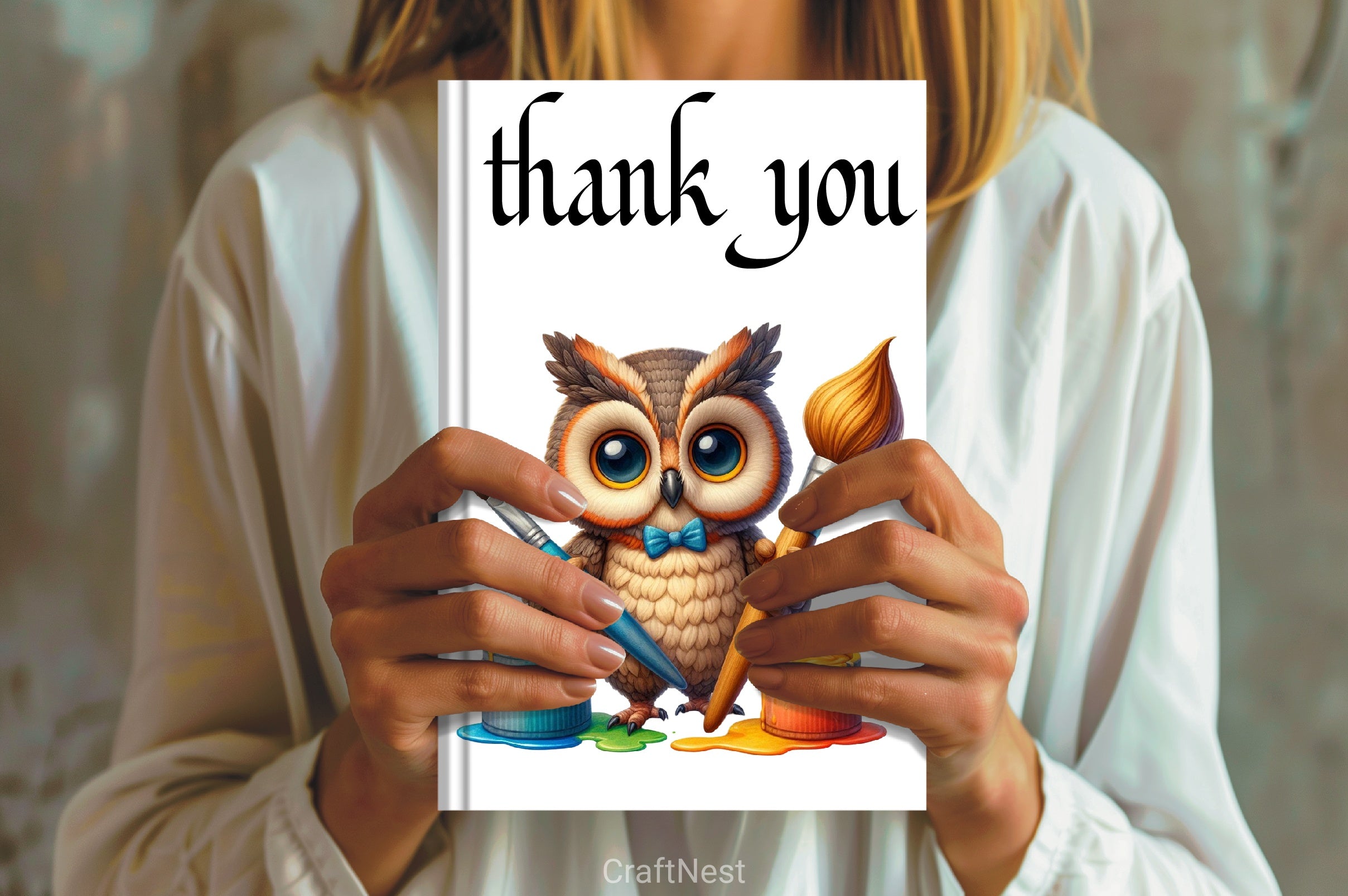 Cute Owl Clipart Bundle - CraftNest - Digital Crafting and Art