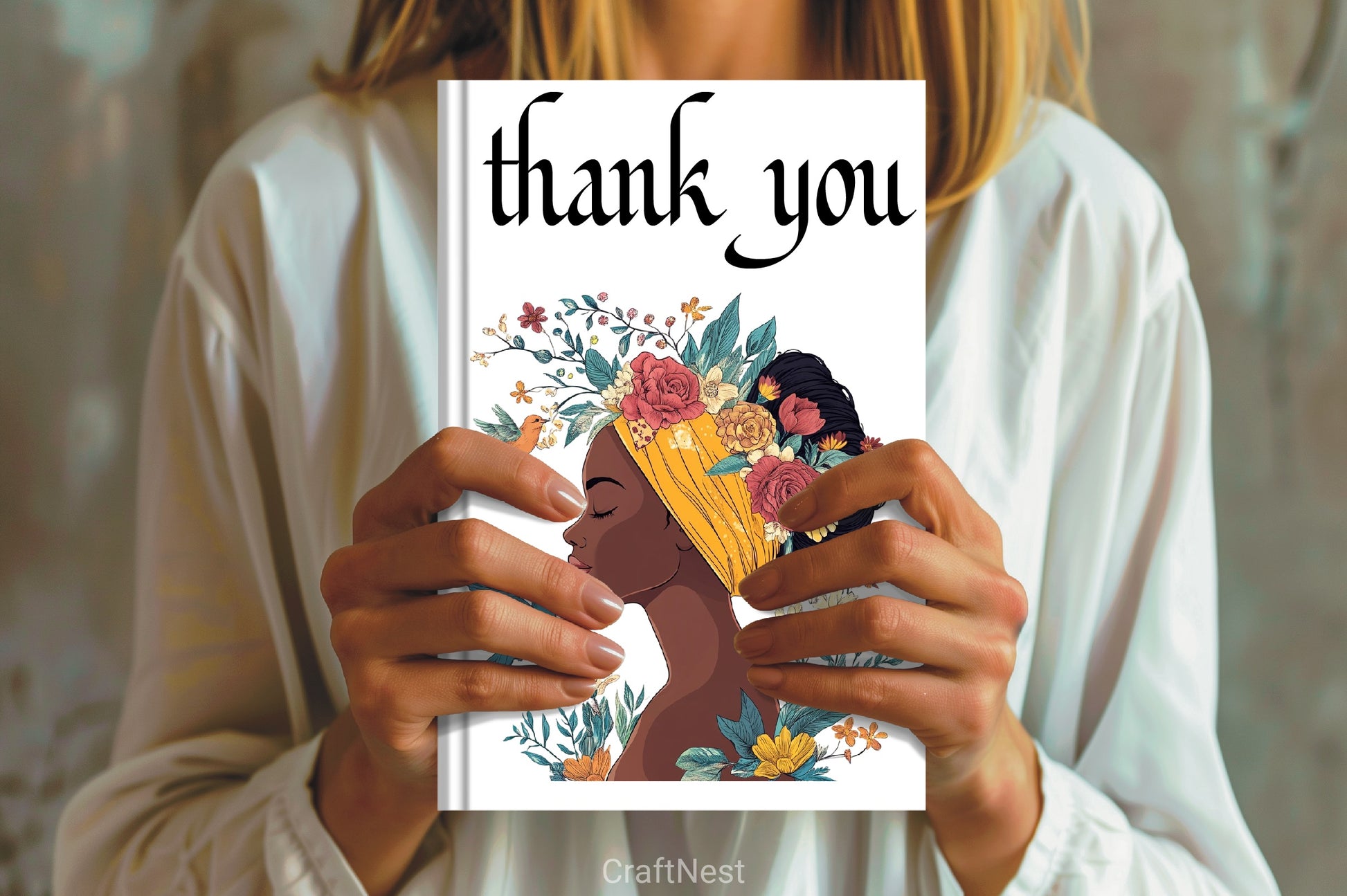 Black Spring Vintage Woman Clipart Bundle - CraftNest - Digital Crafting and Art