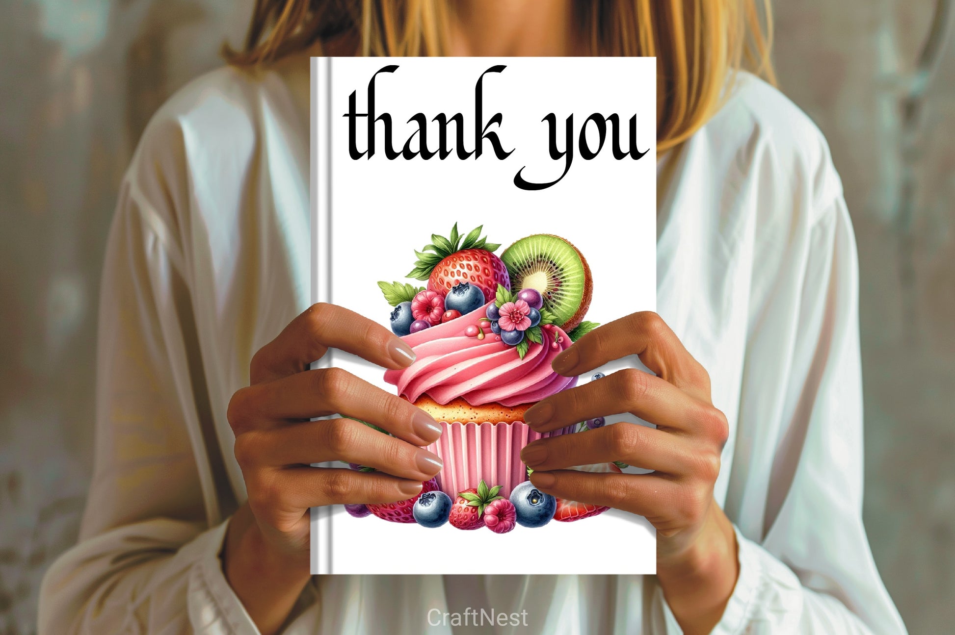 Fruits Cupcakes Clipart Bundle - CraftNest - Digital Crafting and Art