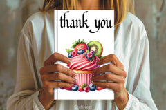 Fruits Cupcakes Clipart Bundle - CraftNest - Digital Crafting and Art