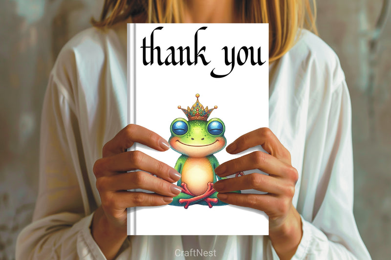 Yoga Frog Clipart Bundle - CraftNest - Digital Crafting and Art