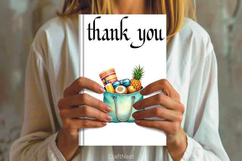 Tropical Summer Clipart Bundle 5 - CraftNest - Digital Crafting and Art