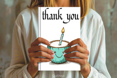 Tropical Turquoise Birthday Clipart Bundle - CraftNest - Digital Crafting and Art