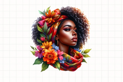 Floral Woman Clipart Bundle 1 - CraftNest - Digital Crafting and Art