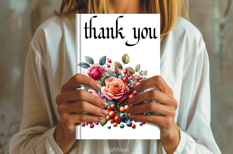 Fall Flower Clipart Bundle - CraftNest - Digital Crafting and Art