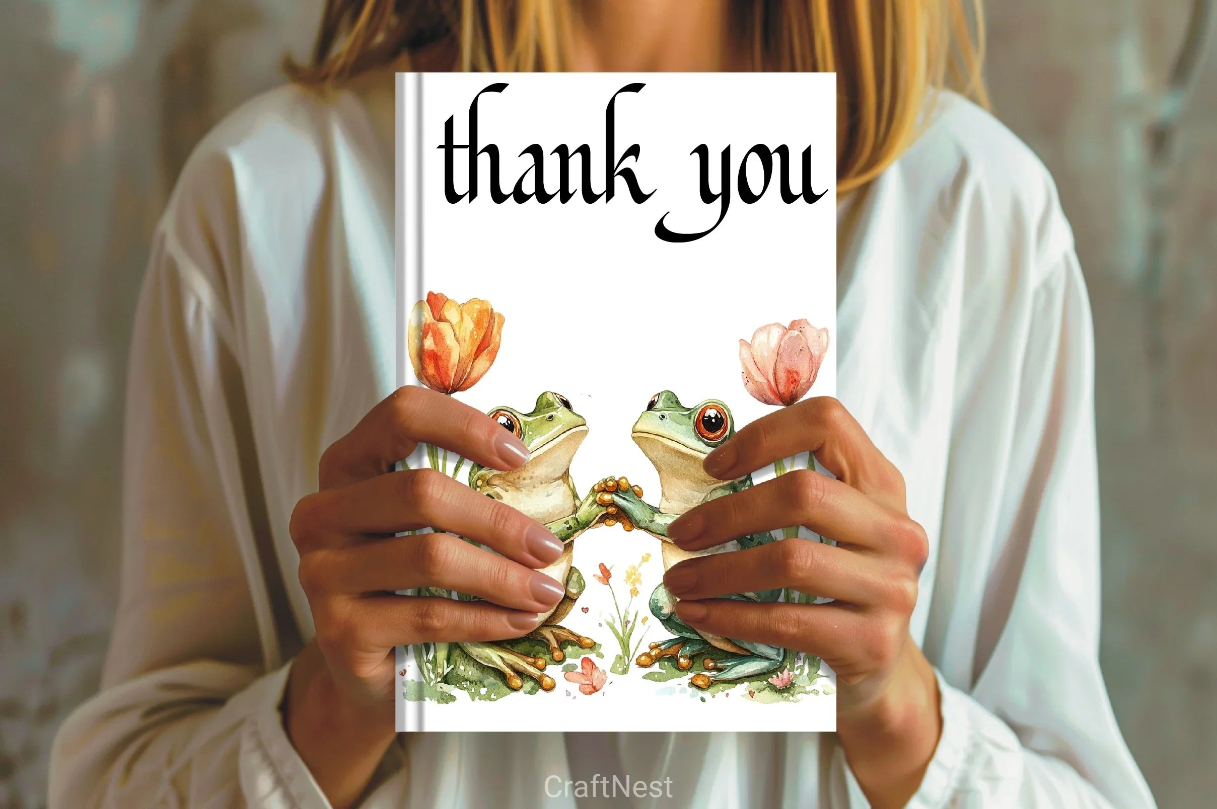 Spring Frogs Clipart Bundle - CraftNest - Digital Crafting and Art