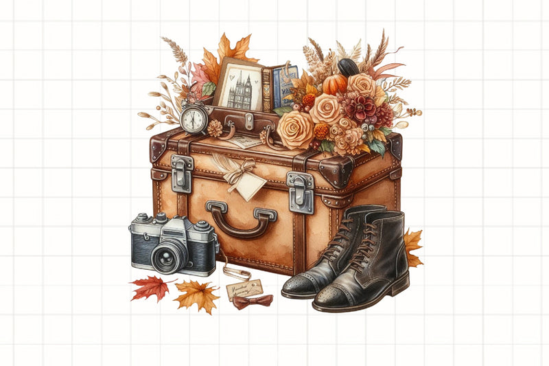 Autumn Wedding Clipart Bundle - CraftNest - Digital Crafting and Art