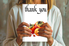 Persimmon Fruit Clipart Bundle - CraftNest - Digital Crafting and Art