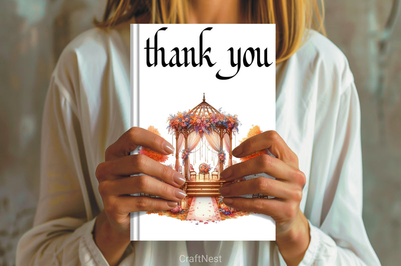 Autumn Wedding Clipart Bundle 3 - CraftNest - Digital Crafting and Art