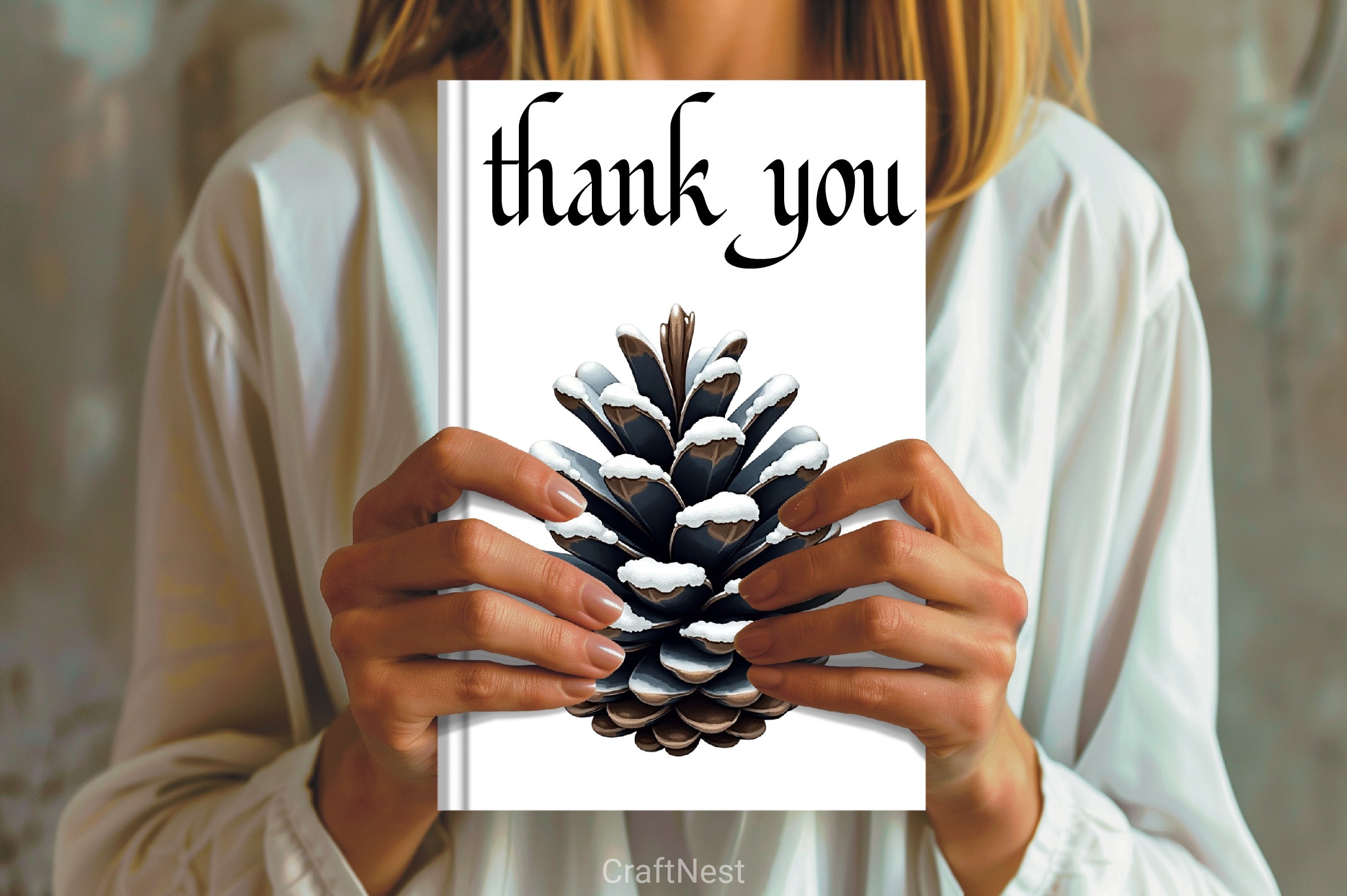 Black & White Christmas Clipart Bundle - CraftNest - Digital Crafting and Art