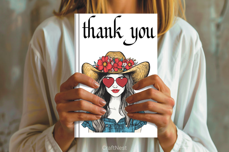 Western Mothers Day Cowgirl Clipart Bundle - CraftNest - Digital Crafting and Art