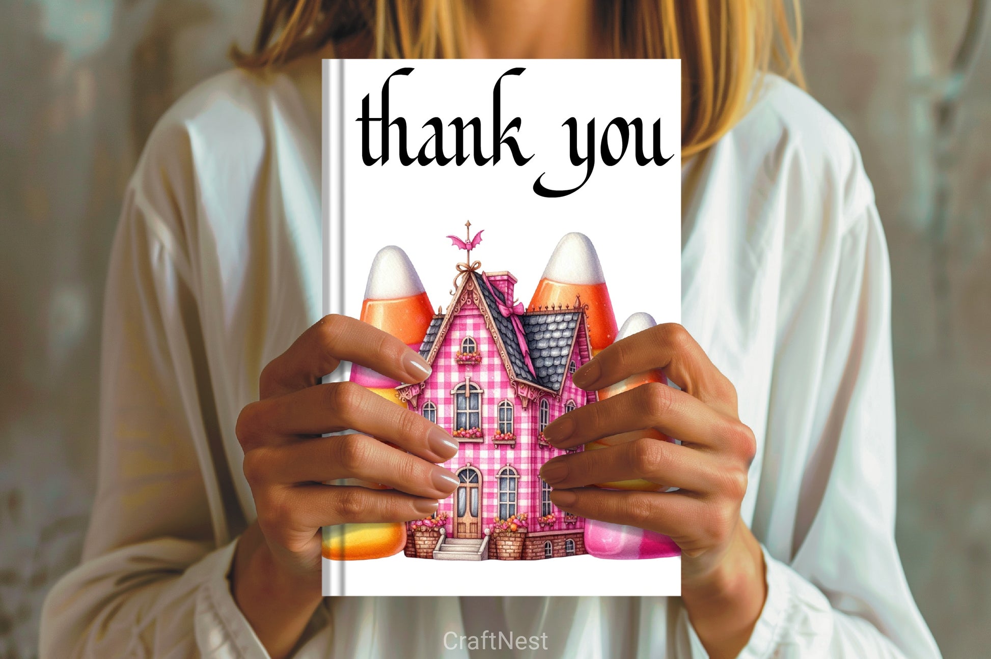 Gingham Halloween Clipart Bundle - CraftNest - Digital Crafting and Art