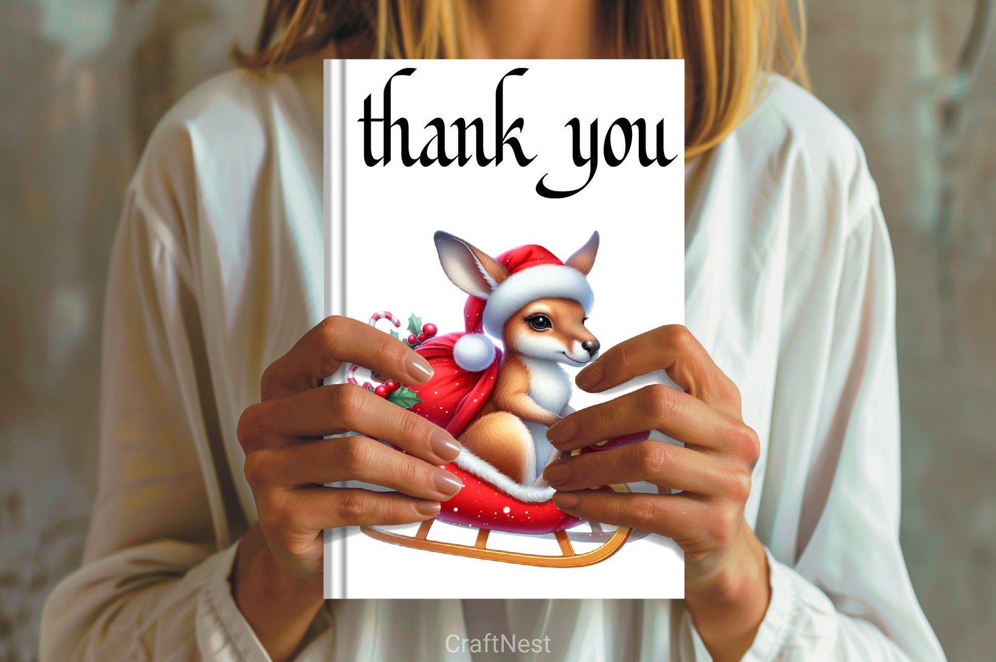 Christmas Kangaroo Clipart Bundle - CraftNest - Digital Crafting and Art