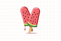 Summer Watermelon Clipart Bundle 32 - CraftNest - Digital Crafting and Art