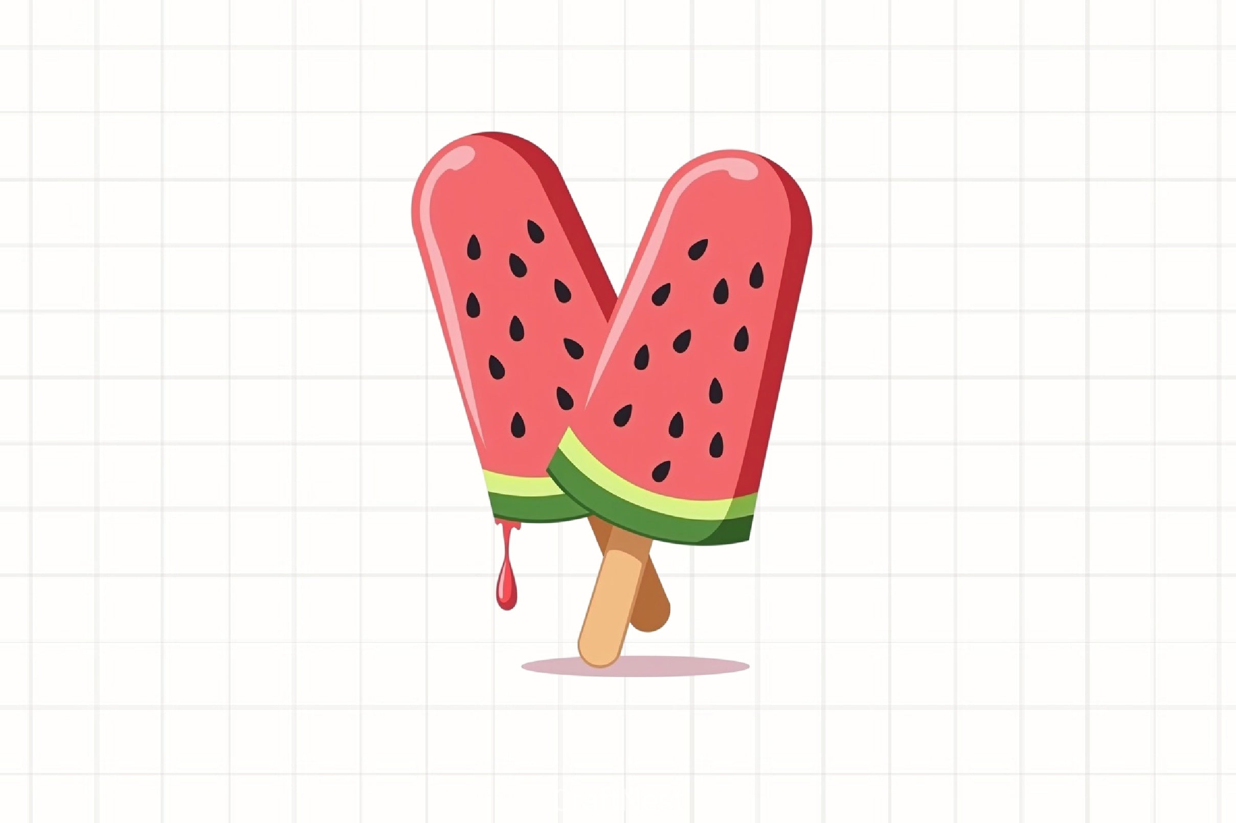 Summer Watermelon Clipart Bundle 32 - CraftNest - Digital Crafting and Art