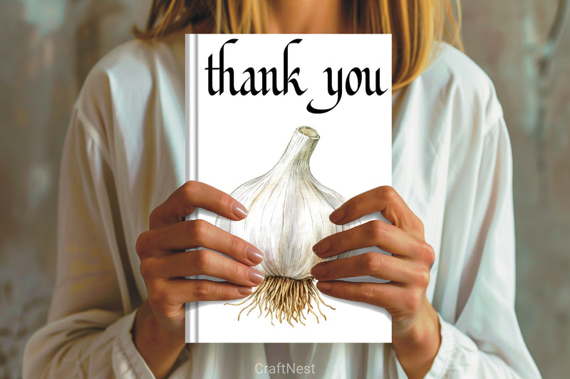 Garlic Clipart Bundle - CraftNest - Digital Crafting and Art