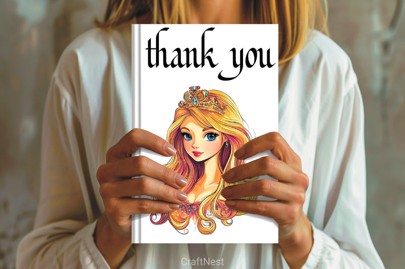 Beautiful Princess Clipart Bundle - CraftNest - Digital Crafting and Art