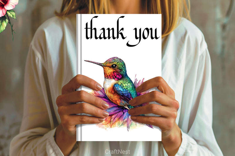 Beautiful Hummingbird Clipart Bundle - CraftNest - Digital Crafting and Art