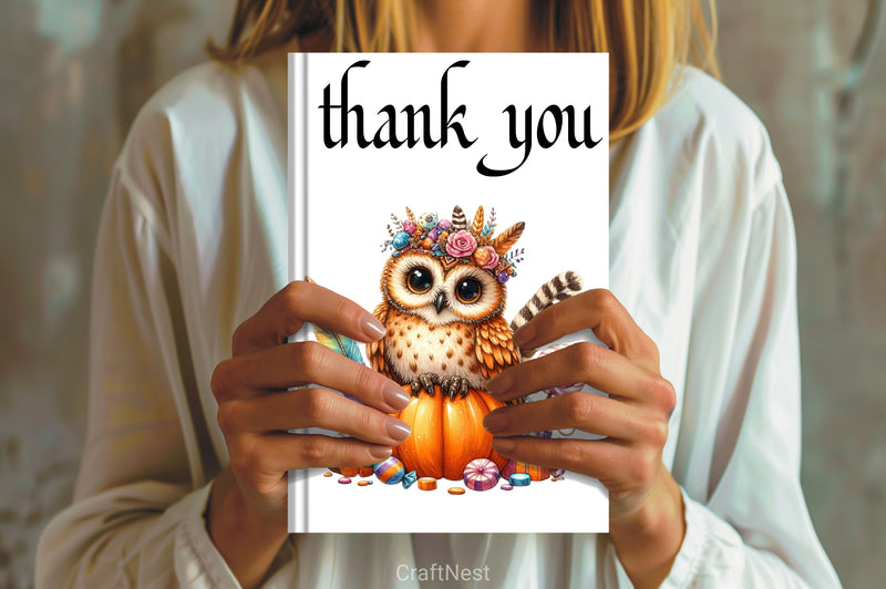 Boho Halloween Clipart Bundle - CraftNest - Digital Crafting and Art