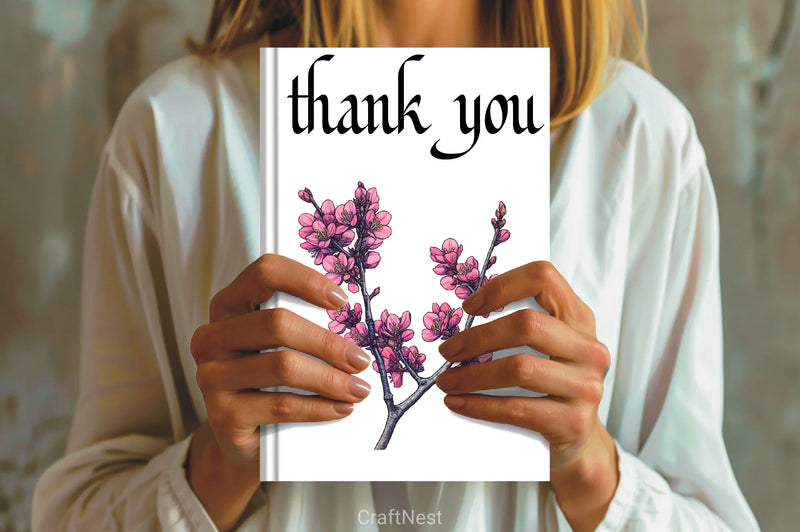 Spring Redbud Flower Clipart Bundle 4 - CraftNest - Digital Crafting and Art